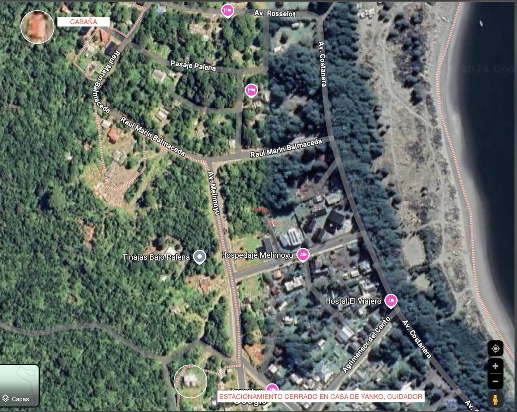 En Selva Patagonica, Cerca Del Pueblo Pousada Puerto Raul Marin Balmaceda